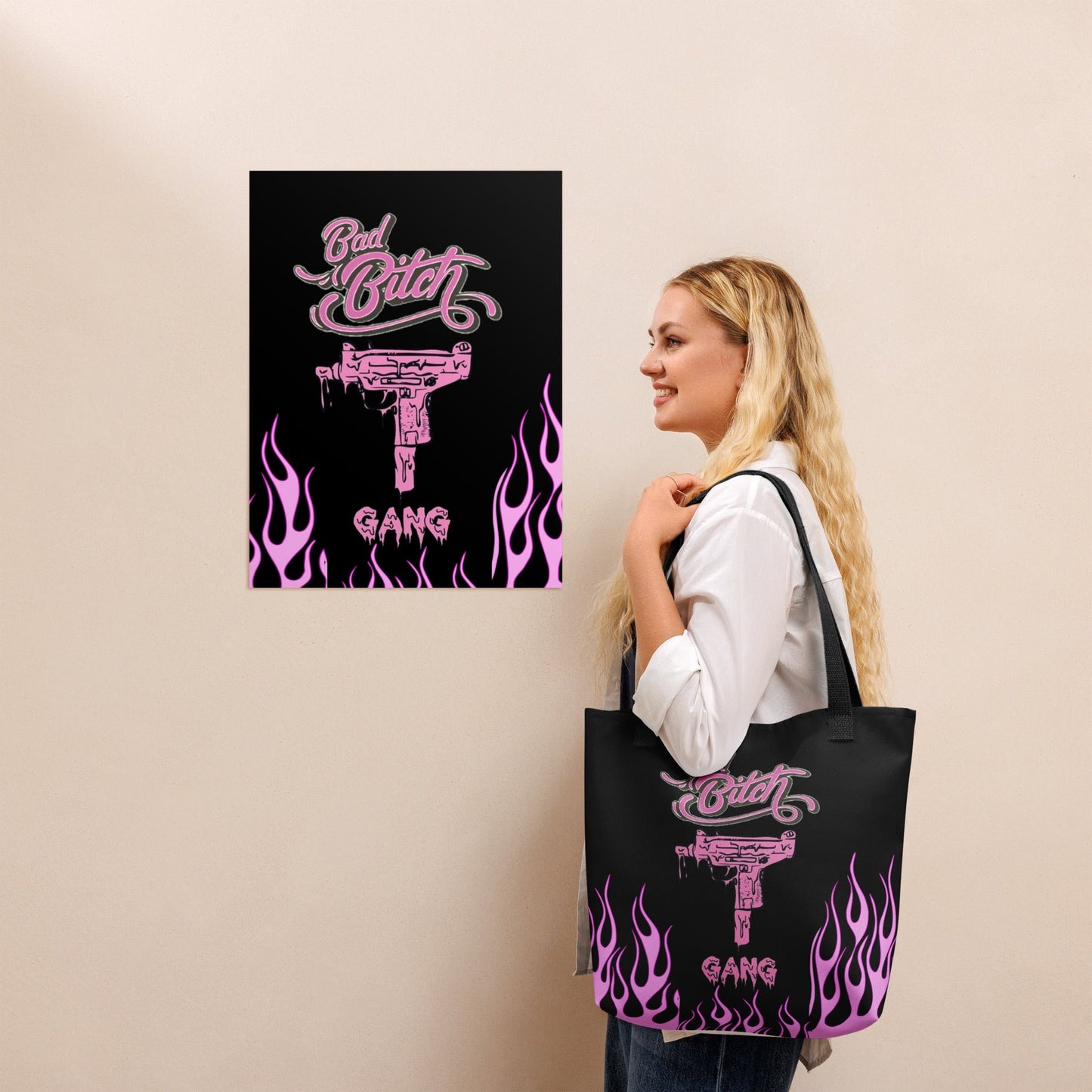 Bad B!$@h Bag & Poster bundle